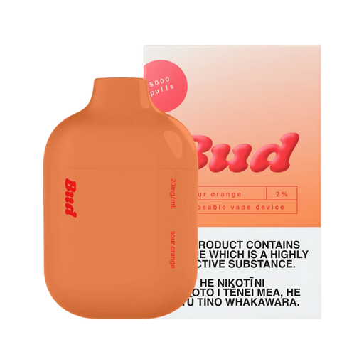 Sour Orange| Bud Disposable Vape | 5000 Puffs - NZ Vapez 