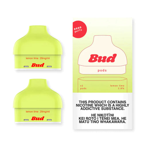 Lemon Lime | Bud Replacement Pods (2 Pack) - NZ Vapez 