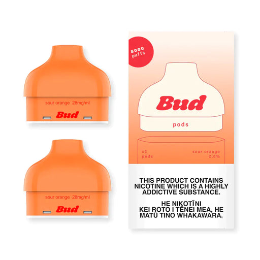 Sour Orange | Bud Replacement Pods (2 Pack) - NZ Vapez 