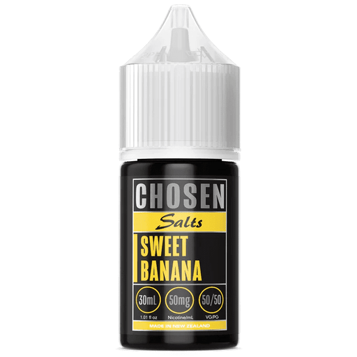 Sweet Banana by Chosen Salts - NZ Vapez 