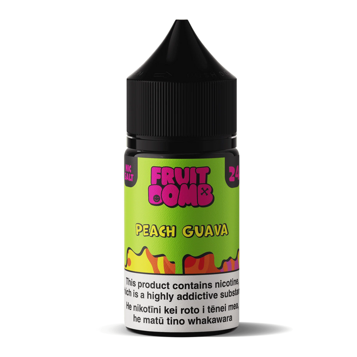 Fruit Bomb Salts | Peach Guava