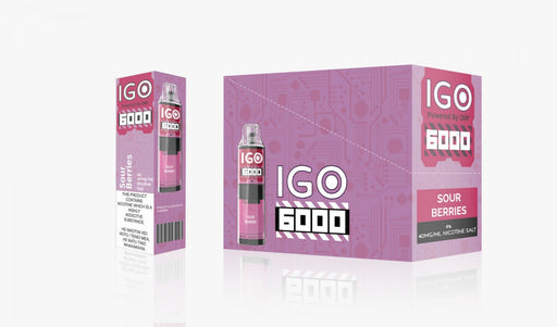 IGO 6000 Puffs Disposable Vape - NZ Vapez 