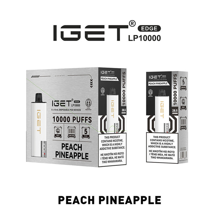 IGET EDGE 10000 PUFFS STARTER KIT - NZ Vapez 