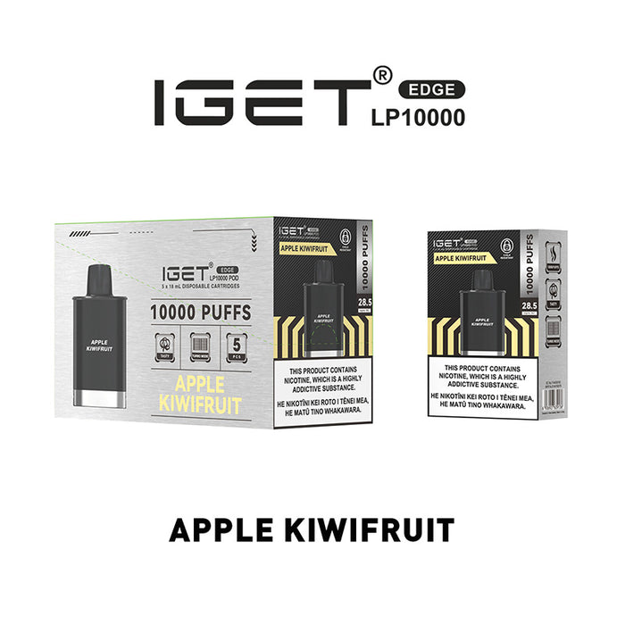 IGET EDGE 10000 PUFF PODS - NZ Vapez 