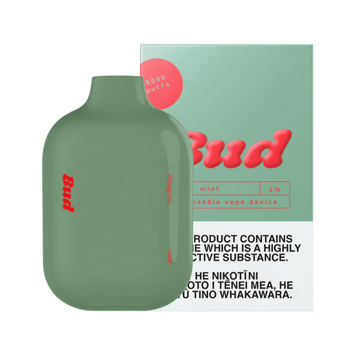 Mint | Bud Disposable Vape | 5000 Puffs - NZ Vapez 