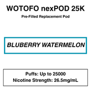 Wotofo Nexpod 25K Pre-Filled Pod Vape - NZ Vapez 