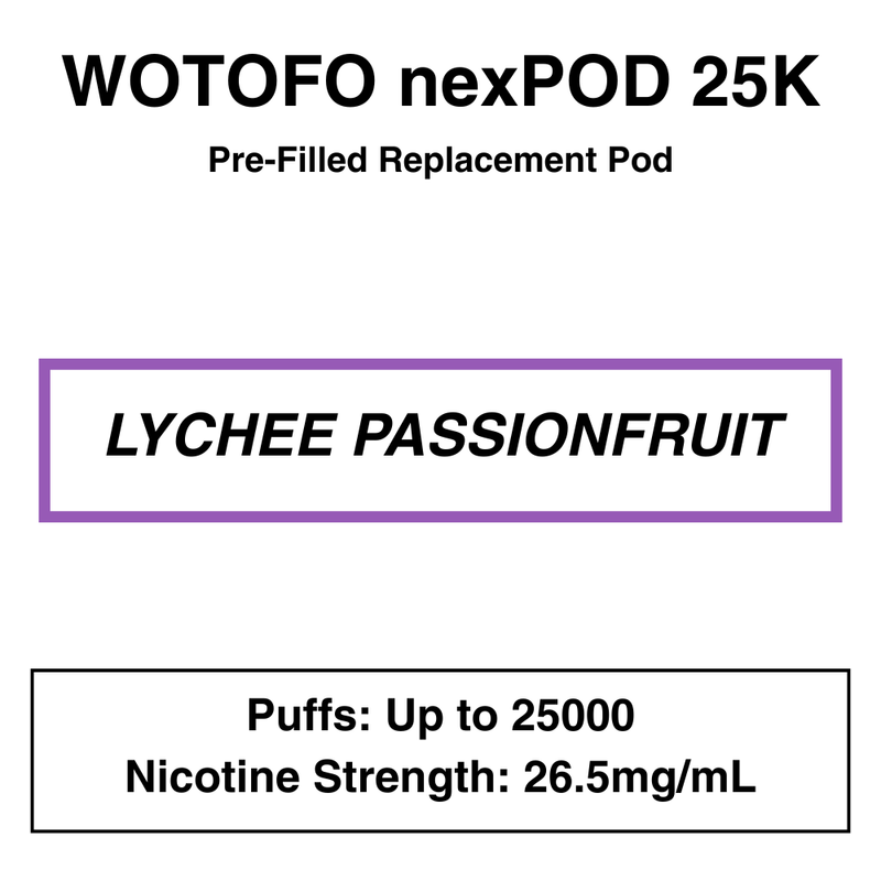 Wotofo Nexpod 25K Pre-Filled Pod Vape - NZ Vapez 