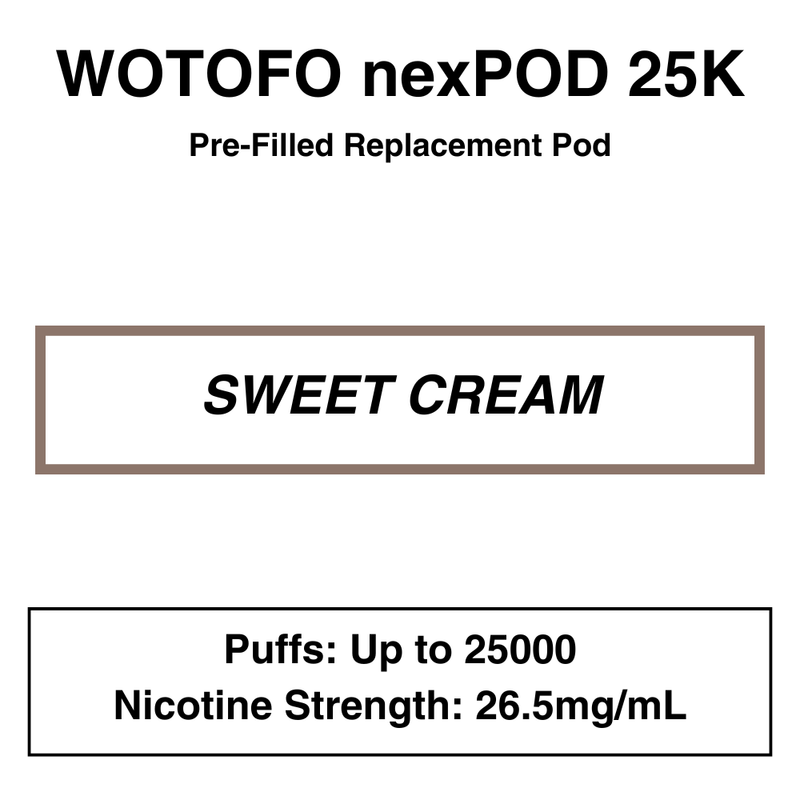 Wotofo Nexpod 25K Pre-Filled Pod Vape - NZ Vapez 