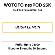 Wotofo Nexpod 25K Pre-Filled Pod Vape - NZ Vapez 