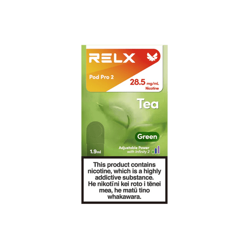 RELX Pod Pro 2- Green Tea - NZ Vapez 