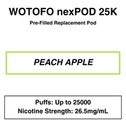 Wotofo Nexpod 25K Pre-Filled Pod Vape - NZ Vapez 