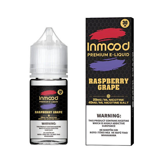 Raspberry Grape | Inmood E-Liquid | 30ml - NZ Vapez 