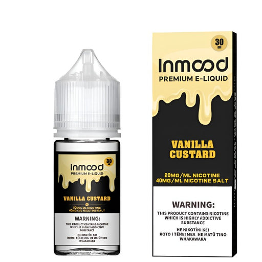 Vanilla Custard | Inmood E-Liquid | 30ml - NZ Vapez 