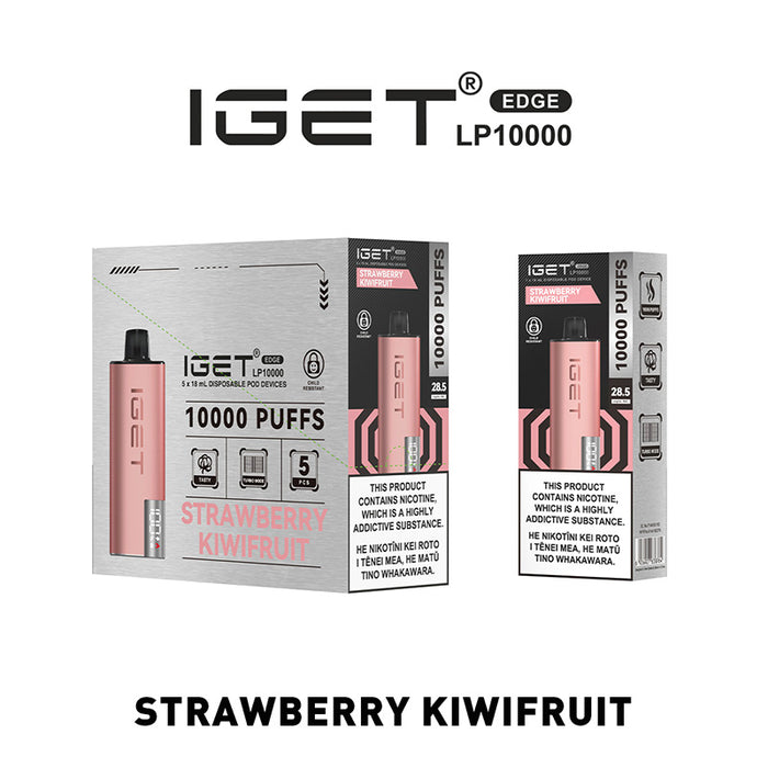 IGET EDGE 10000 PUFFS STARTER KIT - NZ Vapez 