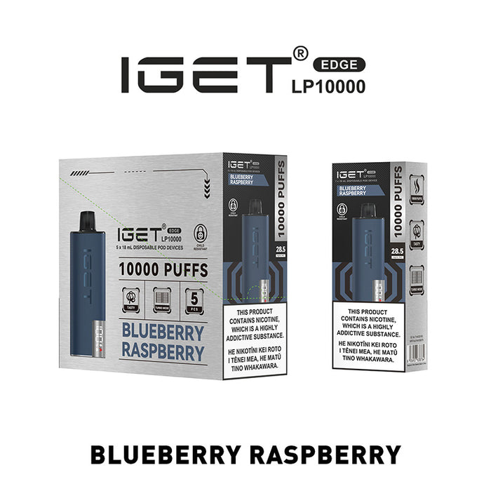 IGET EDGE 10000 PUFFS STARTER KIT - NZ Vapez 