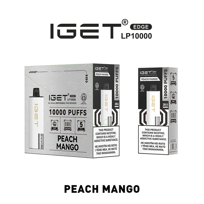 IGET EDGE 10000 PUFFS STARTER KIT - NZ Vapez 