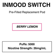 INMOOD Switch Replacement Pods -26mg (4%) - NZ Vapez 