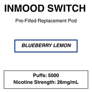 INMOOD Switch Replacement Pods -26mg (4%) - NZ Vapez 