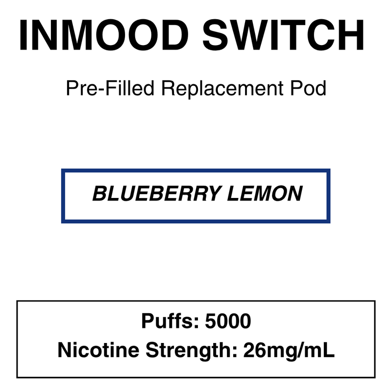 INMOOD Switch Replacement Pods -26mg (4%) - NZ Vapez 