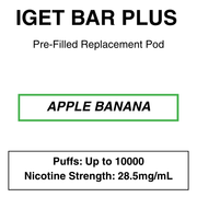 IGET BAR PLUS POD 3.0 | 10000 Puffs (New!) - NZ Vapez 