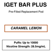 IGET BAR PLUS POD 3.0 | 10000 Puffs (New!) - NZ Vapez 