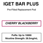 IGET BAR PLUS POD 3.0 | 10000 Puffs (New!) - NZ Vapez 
