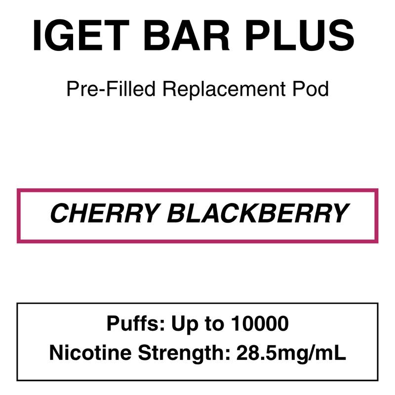 IGET BAR PLUS POD 3.0 | 10000 Puffs (New!) - NZ Vapez 