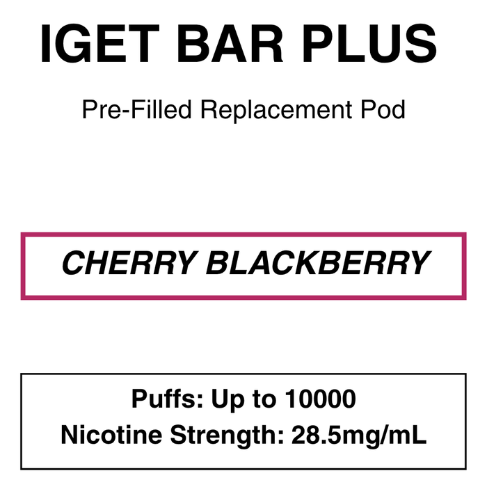 IGET BAR PLUS POD 3.0 | 10000 Puffs (New!) - NZ Vapez 
