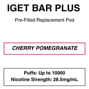 IGET BAR PLUS POD 3.0 | 10000 Puffs (New!) - NZ Vapez 