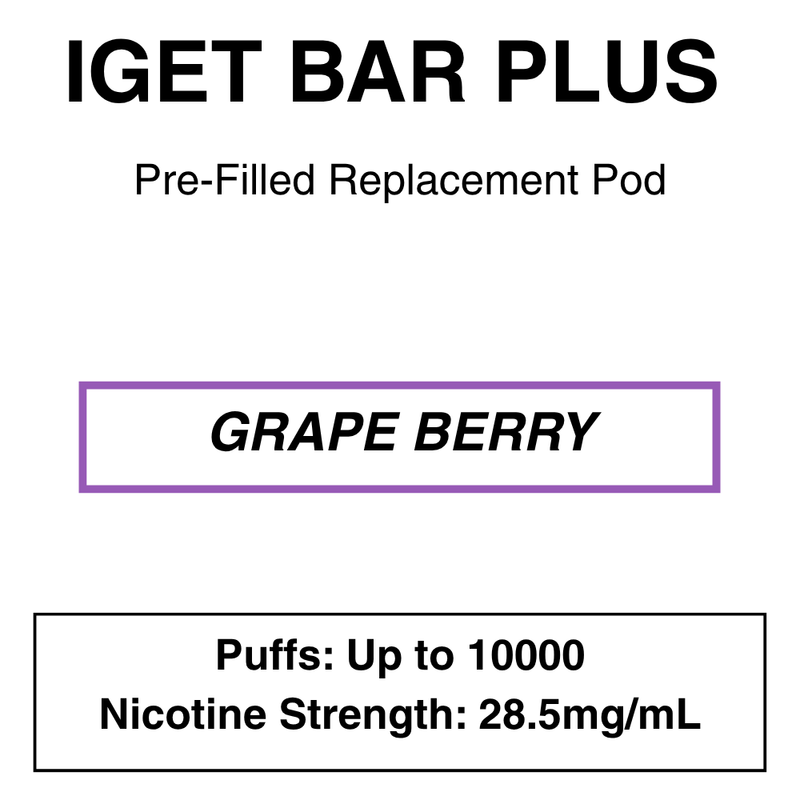 IGET BAR PLUS POD 3.0 | 10000 Puffs (New!) - NZ Vapez 