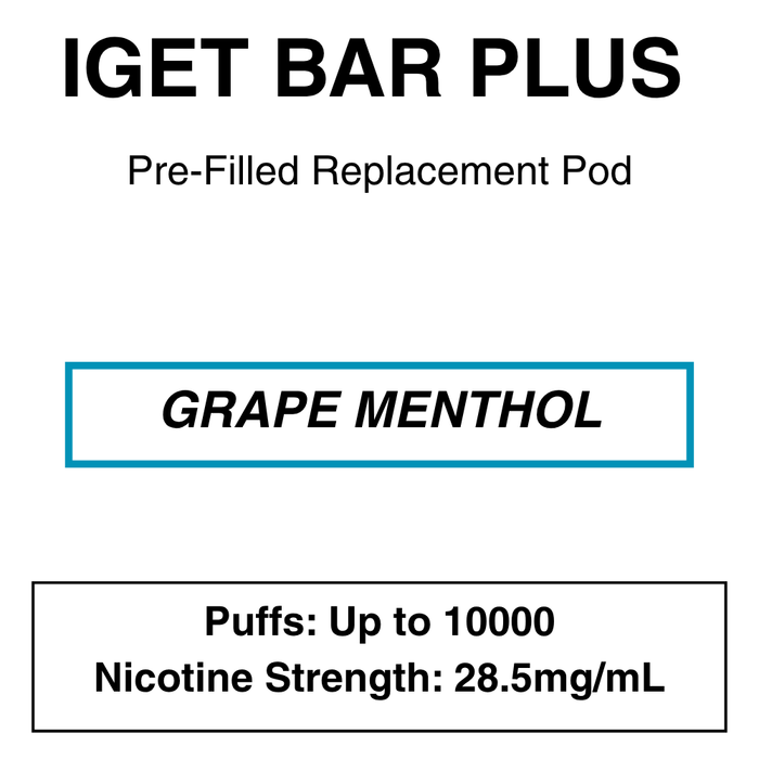 IGET BAR PLUS POD 3.0 | 10000 Puffs (New!) - NZ Vapez 