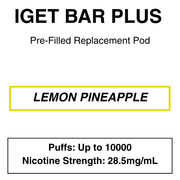 IGET BAR PLUS POD 3.0 | 10000 Puffs (New!) - NZ Vapez 