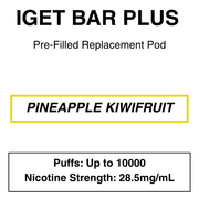IGET BAR PLUS POD 3.0 | 10000 Puffs (New!) - NZ Vapez 