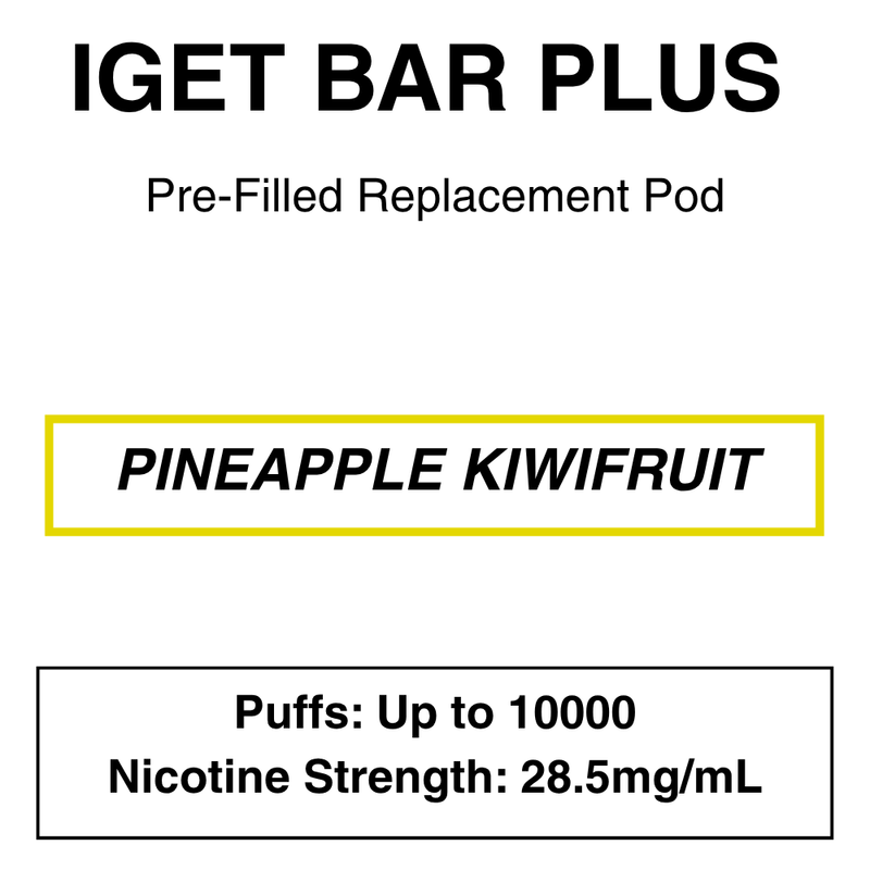 IGET BAR PLUS POD 3.0 | 10000 Puffs (New!) - NZ Vapez 