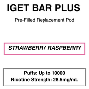 IGET BAR PLUS POD 3.0 | 10000 Puffs (New!) - NZ Vapez 