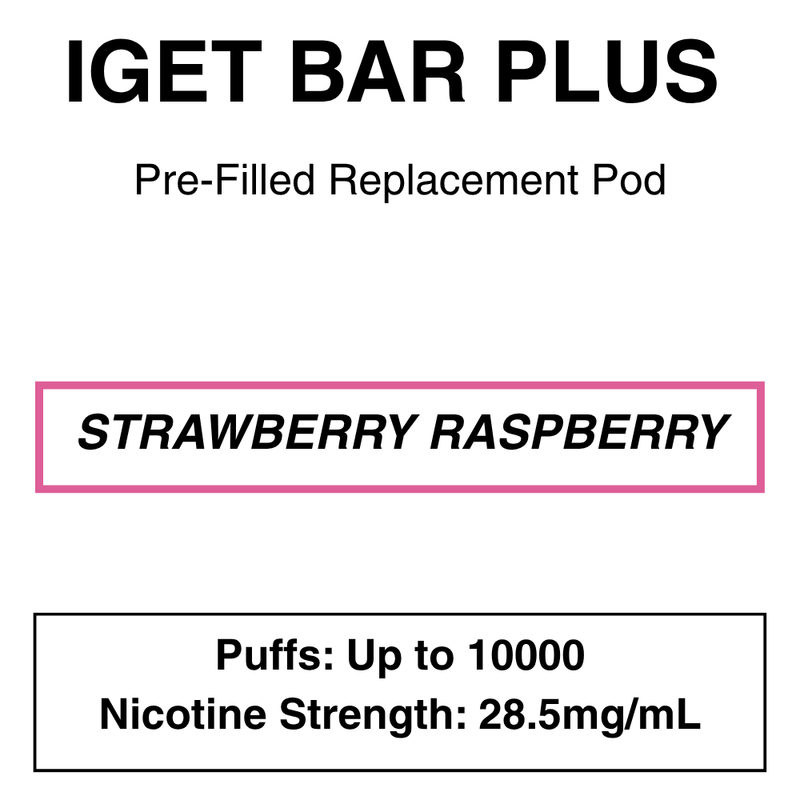 IGET BAR PLUS POD 3.0 | 10000 Puffs (New!) - NZ Vapez 