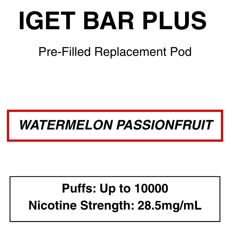 IGET BAR PLUS POD 3.0 | 10000 Puffs (New!) - NZ Vapez 