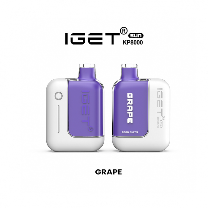 IGET Sun KP8000 Prefilled Pod Kit | 8000 Puffs - NZ Vapez 