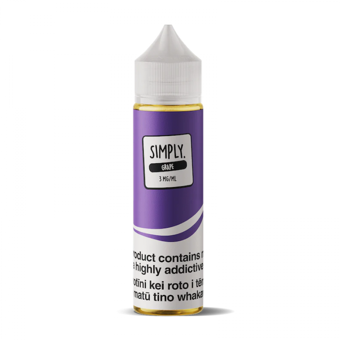 Simply- Grape | Zero Nicotine | Vape Juice - NZ Vapez 