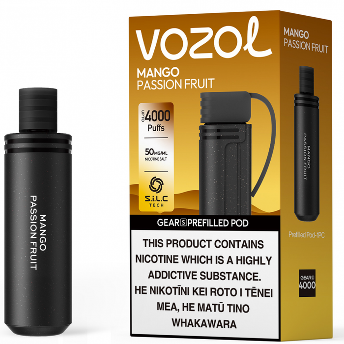 VOZOL Gear 4000 Puffs - NZ Vapez 