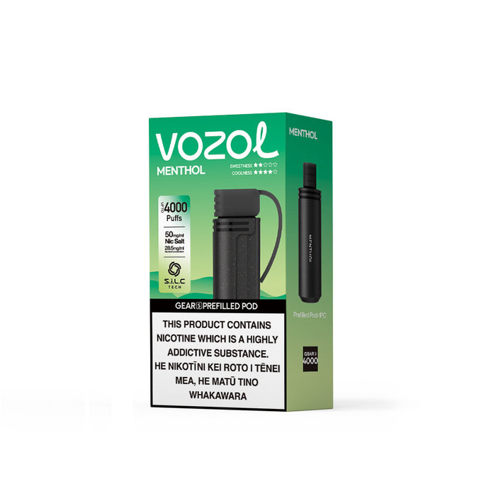 VOZOL Gear 4000 Puffs - NZ Vapez 