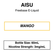 AISU by ZAP! Juice 60ml | 3mg - NZ Vapez 