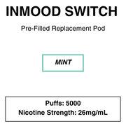 INMOOD Switch Replacement Pods -26mg (4%) - NZ Vapez 