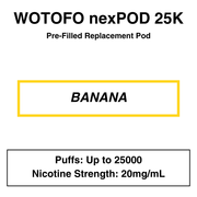 Wotofo Nexpod 25K Pre-Filled Pod Vape - NZ Vapez 