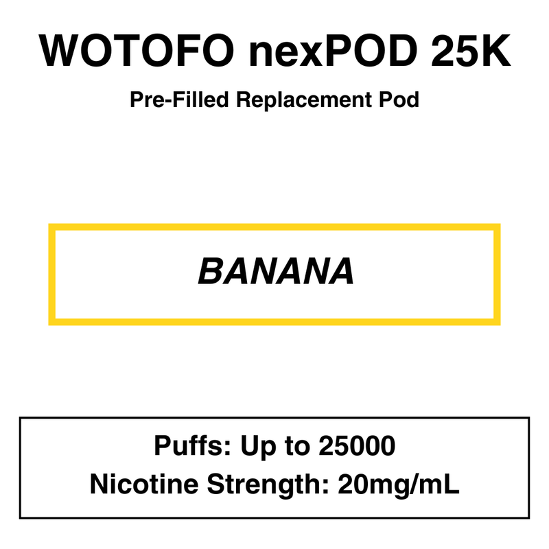 Wotofo Nexpod 25K Pre-Filled Pod Vape - NZ Vapez 