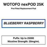 Wotofo Nexpod 25K Pre-Filled Pod Vape - NZ Vapez 