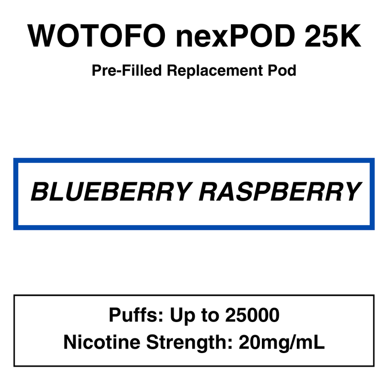Wotofo Nexpod 25K Pre-Filled Pod Vape - NZ Vapez 