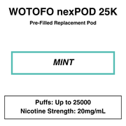 Wotofo Nexpod 25K Pre-Filled Pod Vape - NZ Vapez 