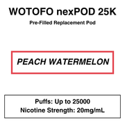 Wotofo Nexpod 25K Pre-Filled Pod Vape - NZ Vapez 