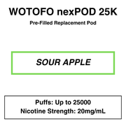Wotofo Nexpod 25K Pre-Filled Pod Vape - NZ Vapez 
